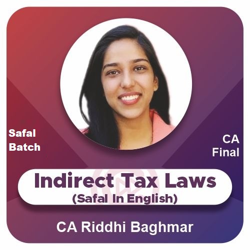 Indirect Tax Laws Safal (English)
