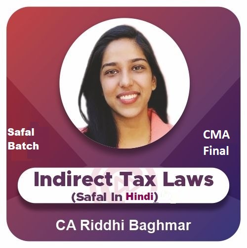 Indirect Tax Laws Safal