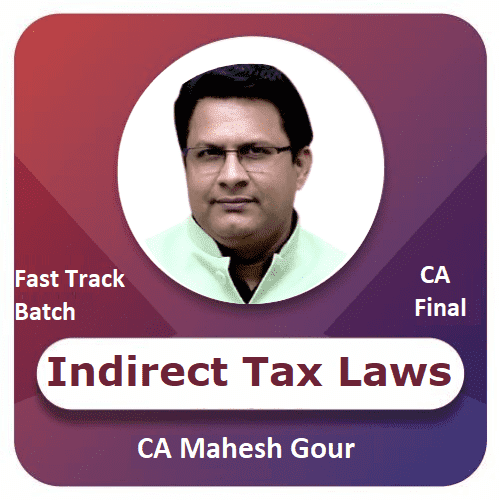 Indirect Tax Laws