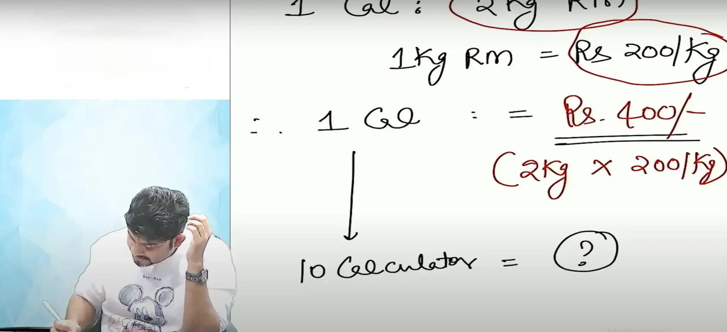 CA Inter Cost And Management Accounting Hindi Regular Batch By CA Sankalp Kanstiya Conferenza