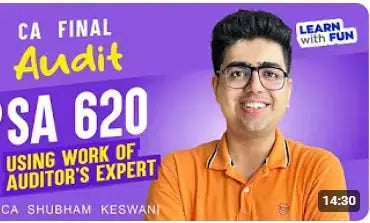 CA Final Audit Hindi Fast Track Batch by CA Shubham Keswani Conferenza