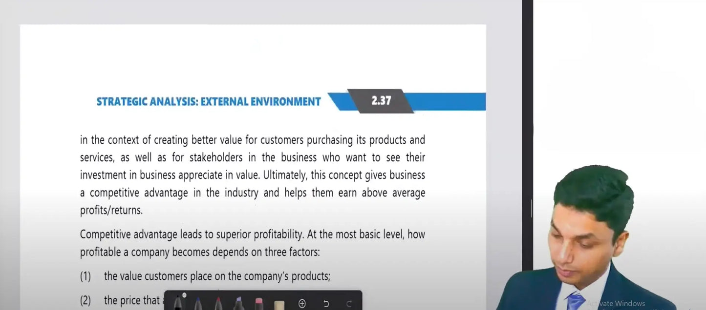 CA Inter Strategic Management Hindi Regular Batch By CA Parag Gupta Conferenza