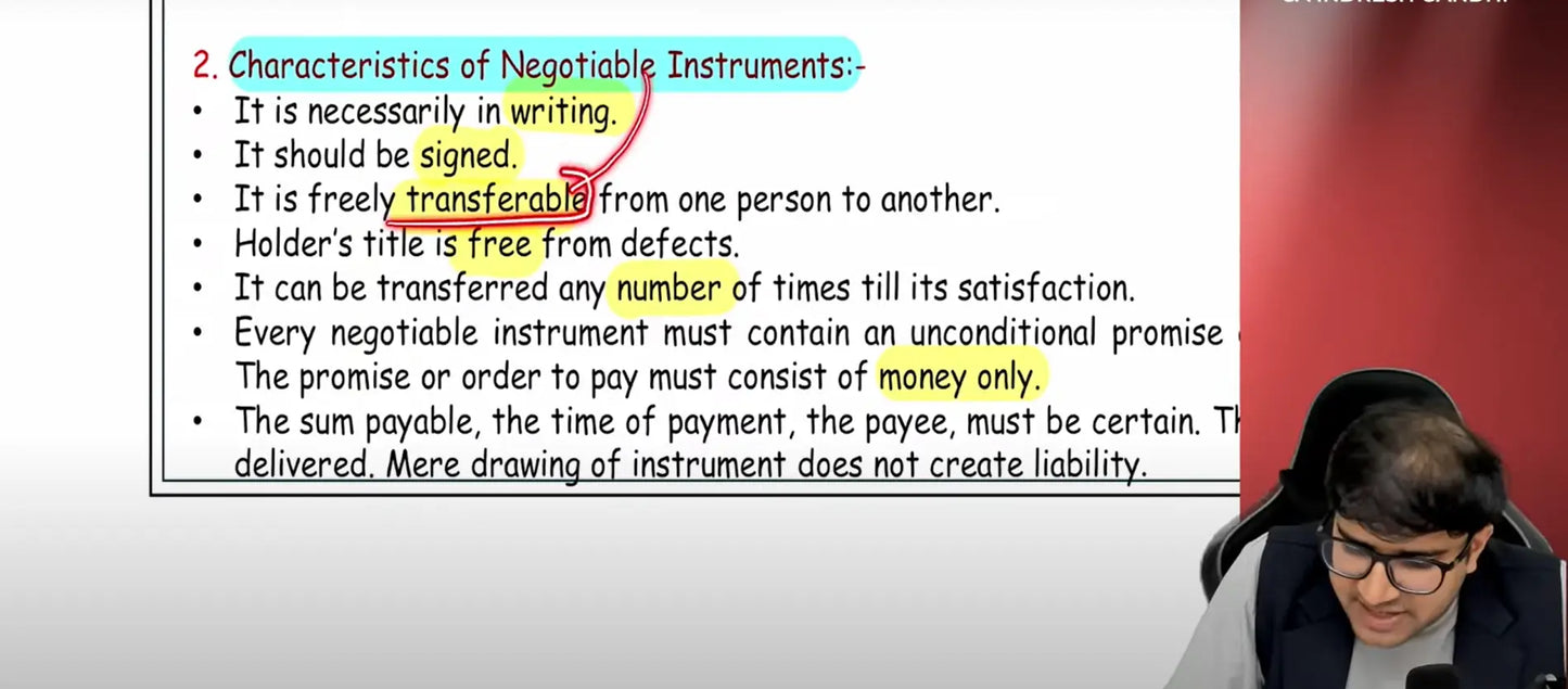 CA Foundation Business Laws Hindi Exam Oriented Batch by CA Indresh Gandhi Conferenza