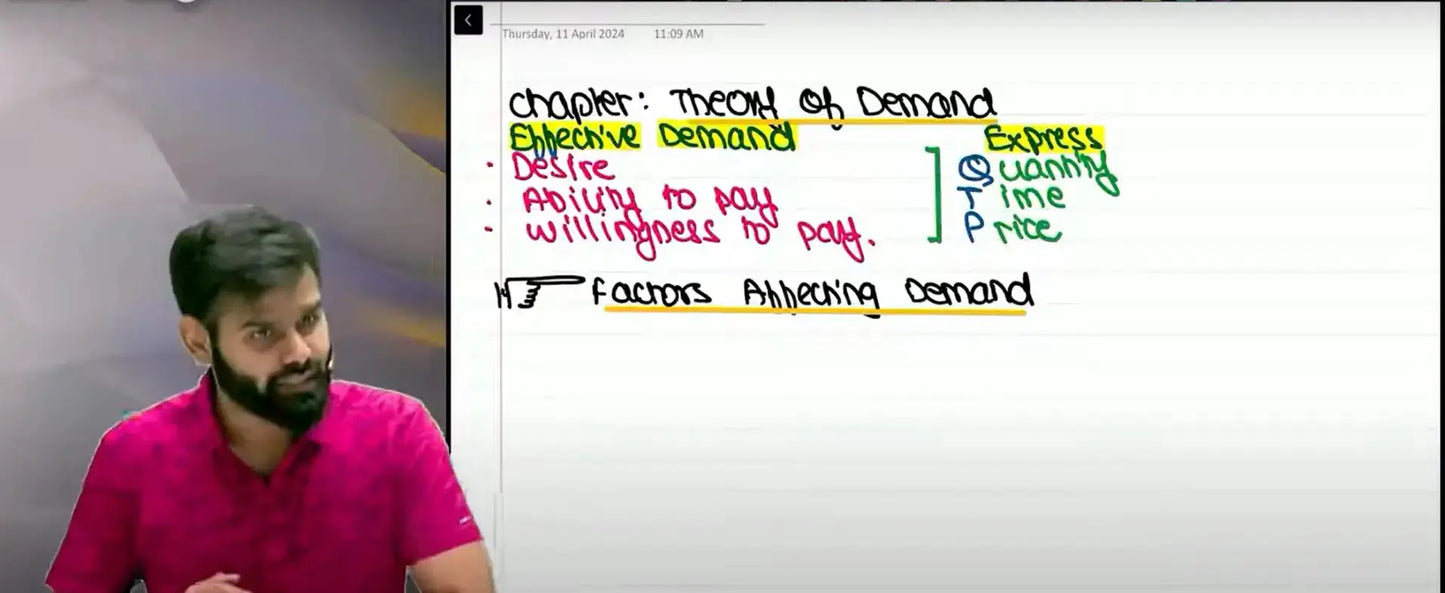 CA Foundation Business Economics Hindi Regular Batch by CA Harshad Jaju Conferenza