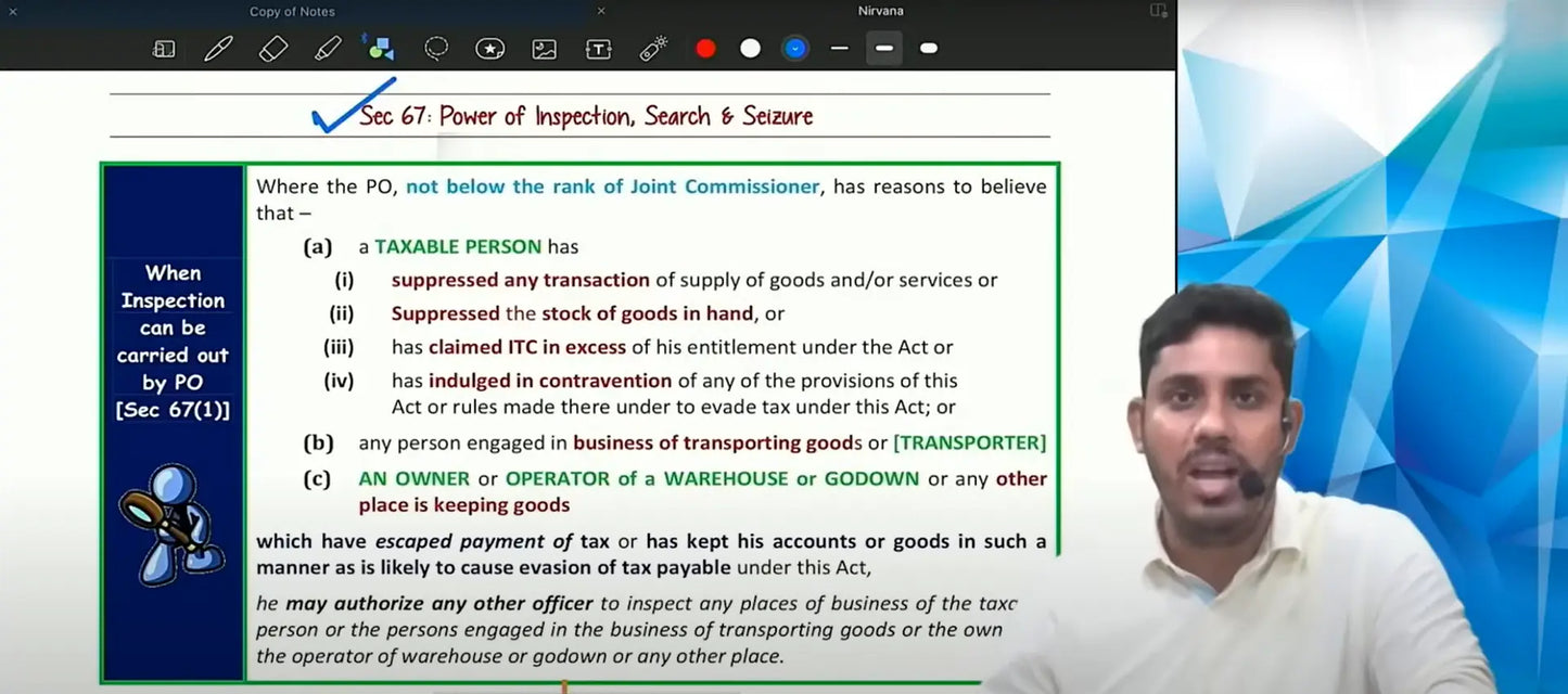 CA Final Indirect Tax Hindi Regular Batch by CA Brindavan Giri Conferenza