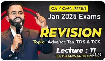 CMA Inter DT and IDT Hindi Exam Oriented Batch Combo by CA Bhanwar Borana and CA Vishal Bhattad Conferenza