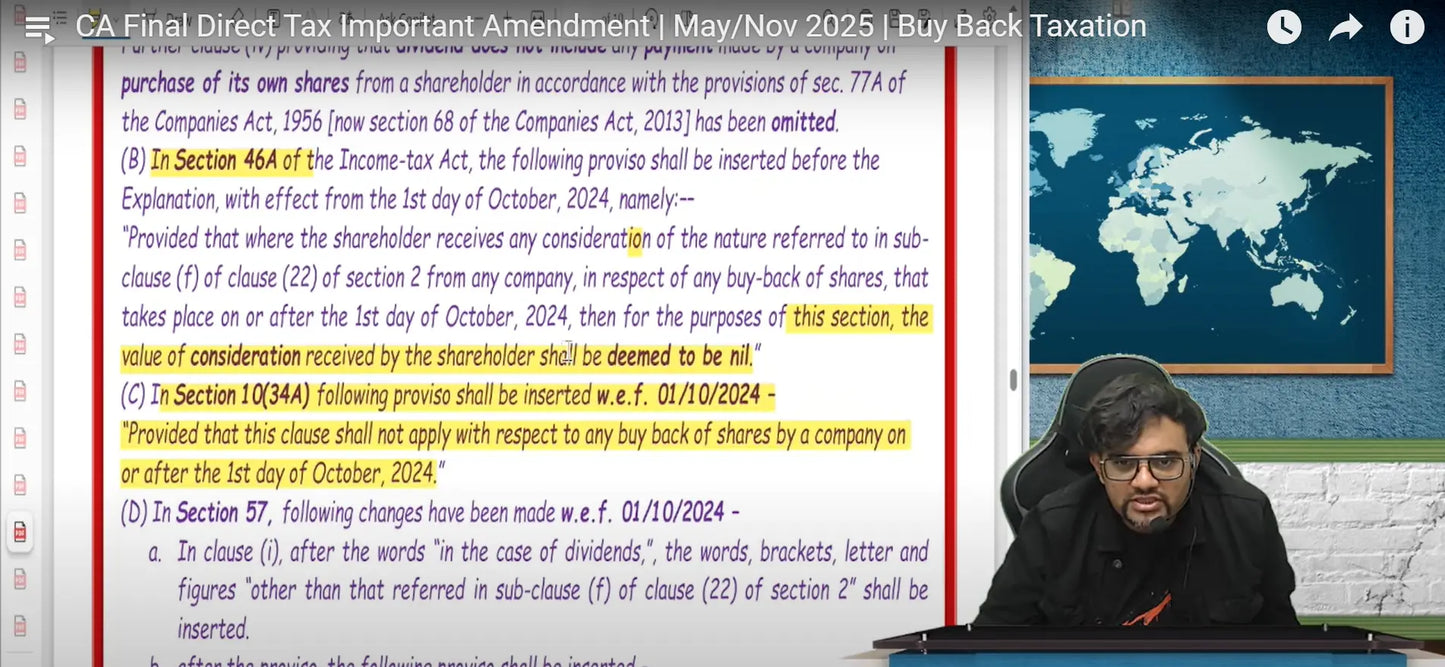 CA Final Direct Tax English Fast Track Premium Batch by CA Punarvas Jayakumar Conferenza