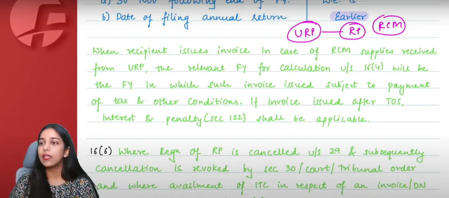 CA Inter Indirect Taxation Safal Hindi Regular Batch by CA Riddhi Baghmar Conferenza