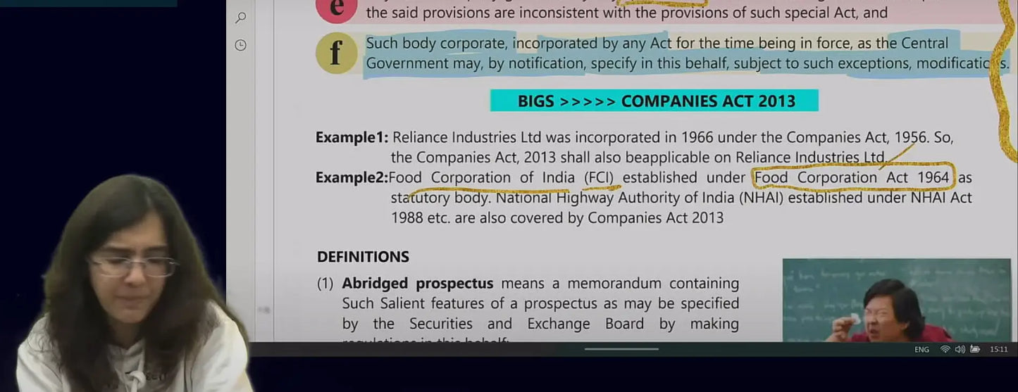 CA Inter Law Regular Batch by CA Navni Bhartiya Conferenza