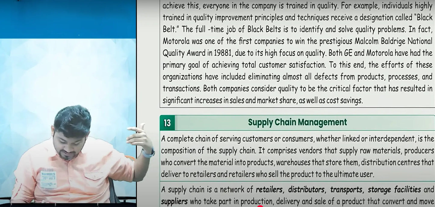 CA Final Set B SPOM (SCPM) Hindi Regular Batch By CA Sankalp Kanstiya Conferenza