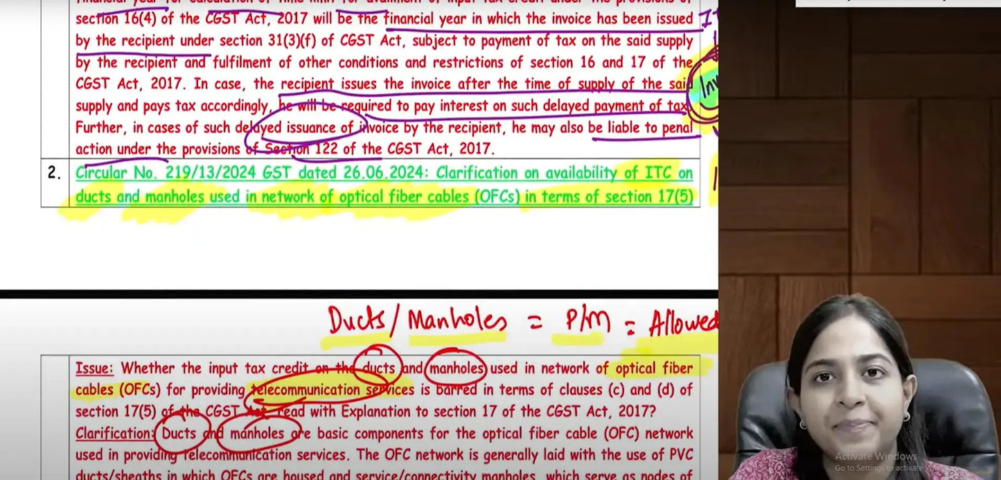 CA Final IDT Hindi Regular Batch By CA Arpita Tulsyan Conferenza