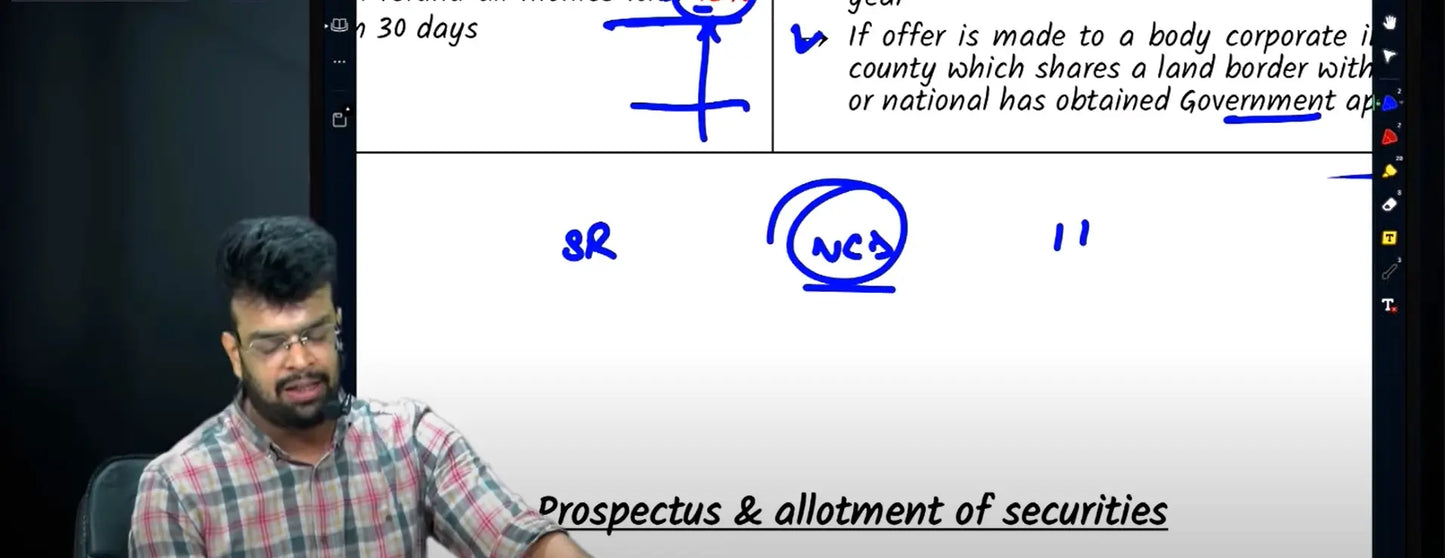 CA Inter Corporate and Other Law Hindi Regular Batch by CA Harsh Gupta Conferenza