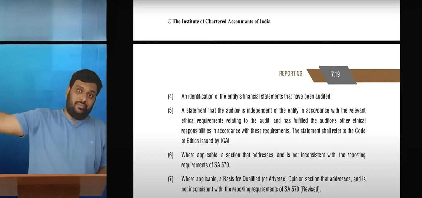 CA Final Audit English Fast Track Batch by CA Pragnesh Kanabar Conferenza