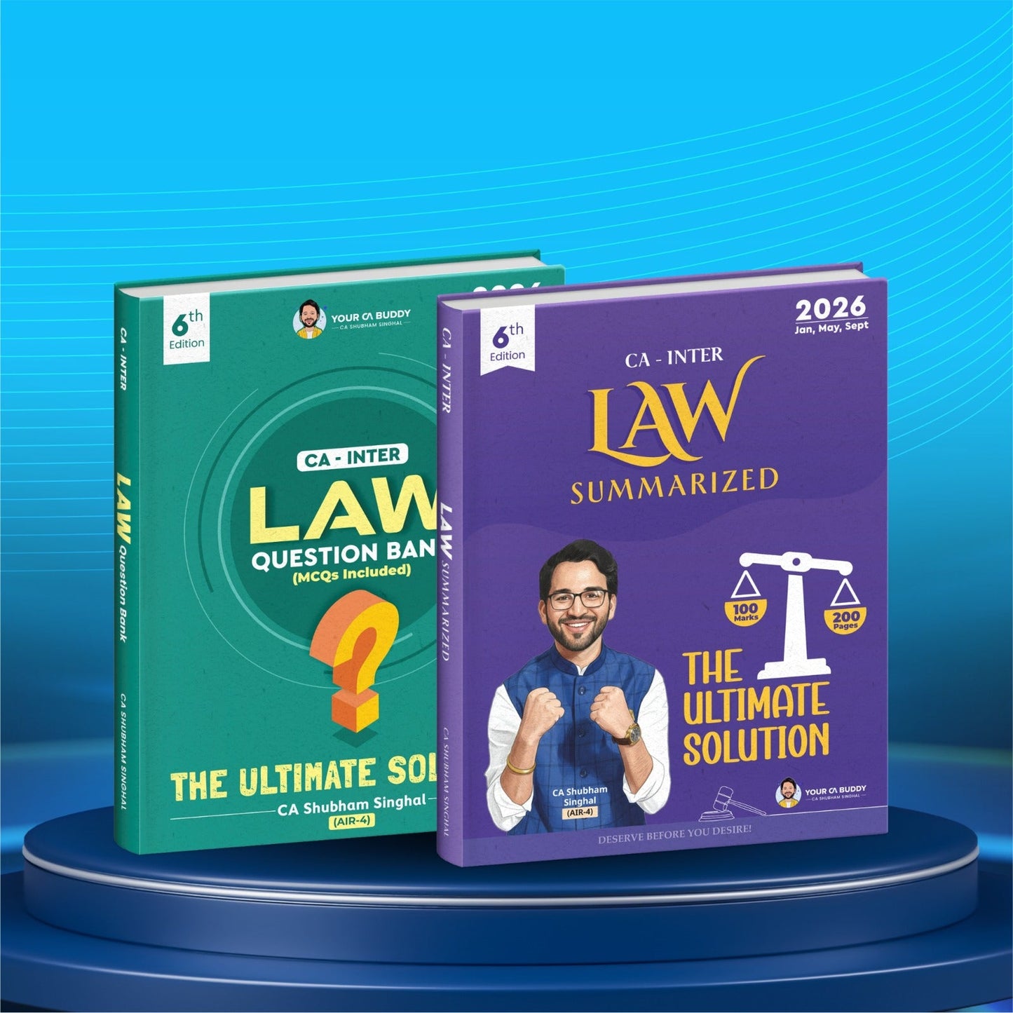 CA Inter Corporate and Other Laws Summary Notes Question Bank & MCQ Booklet by CA Shubham Singhal Shubham Singhal Classes