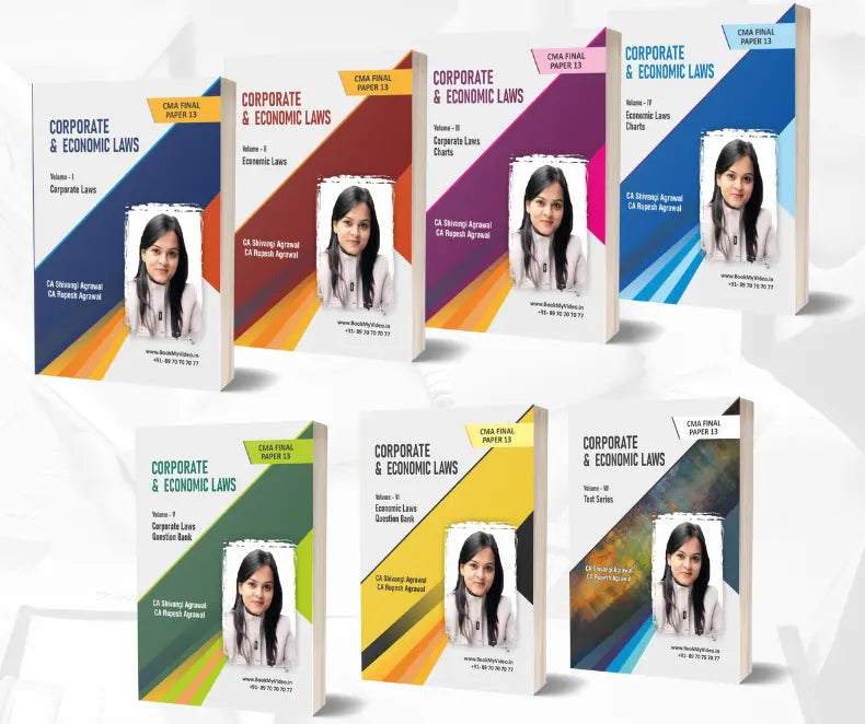 CMA Final DT and Corporate & Economic Laws English Regular Batch Combo by CA Bhanwar Borana and CA Shivangi Agrawal Conferenza