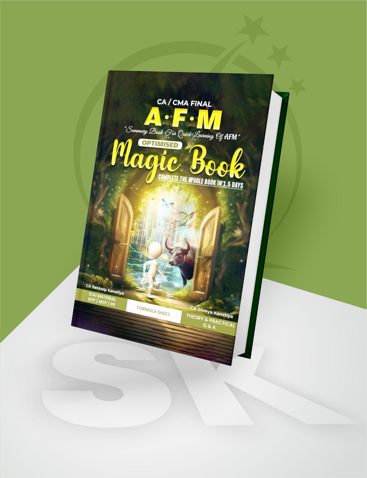 CA Final Advanced Financial Management (AFM) Magic Book by CA Sankalp Kanstiya Conferenza