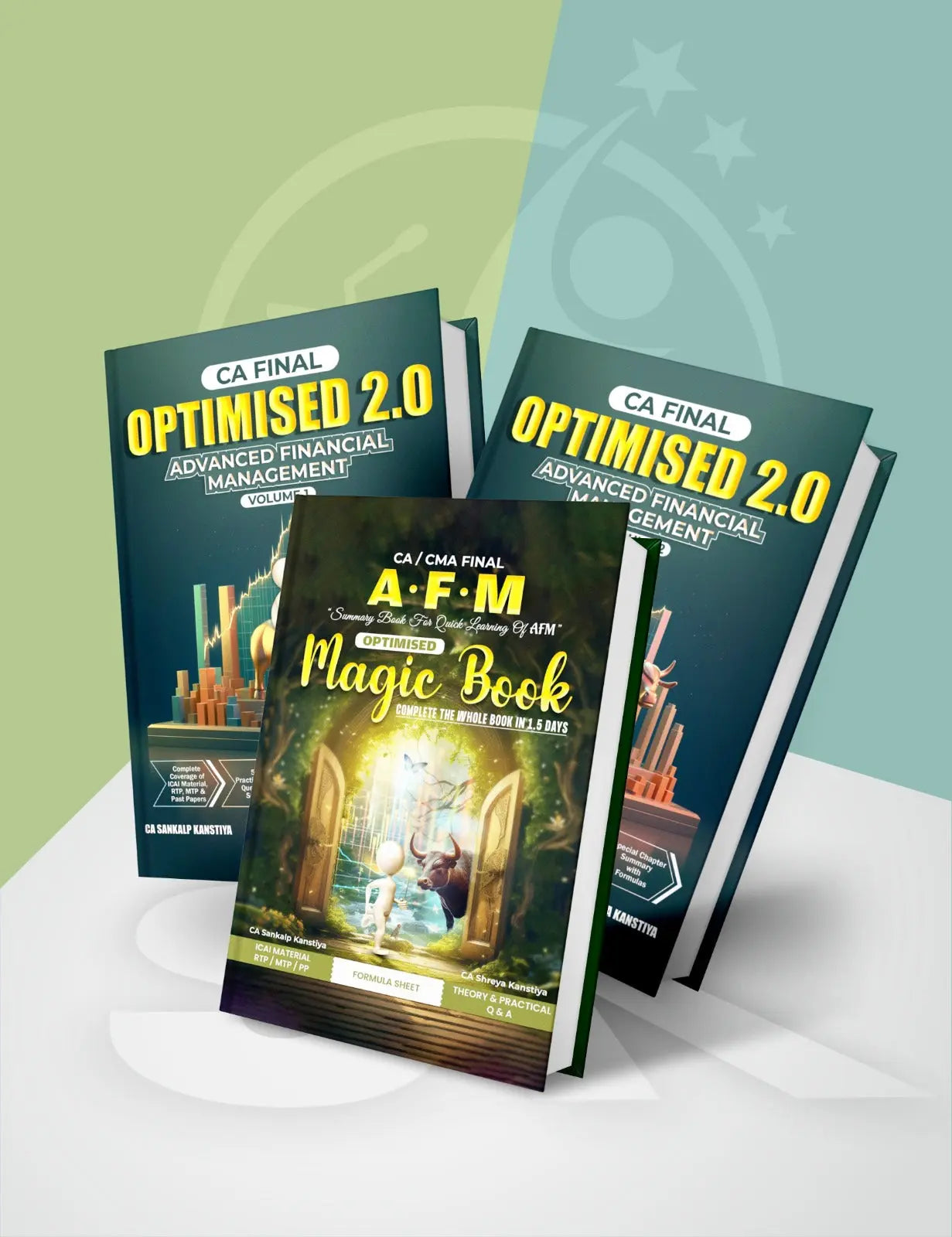 CA Final Advanced Financial Management (AFM) Optimised 2.0 & Magic Book by CA Sankalp Kanstiya Conferenza