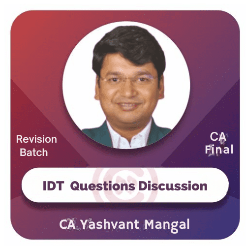 IDT Questions Discussions lectures