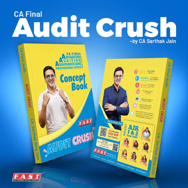 CA Final Audit Books CA Sarthak Jain FAST Education