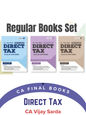 CA/CMA Final Direct Tax Regular Books Set By CA Vijay Sarda