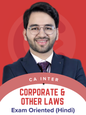 CA Inter Corporate and Other Laws Hindi Exam Oriented Fast Track Batch By CA Shubham Singhal