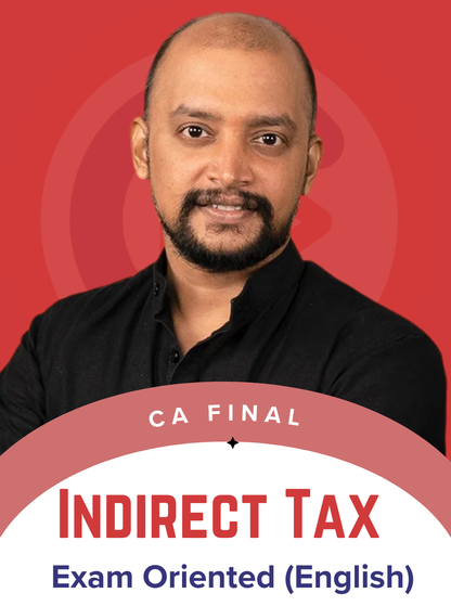 CA Final Indirect Tax English Exam Oriented Batch by CMA Tharun Raj