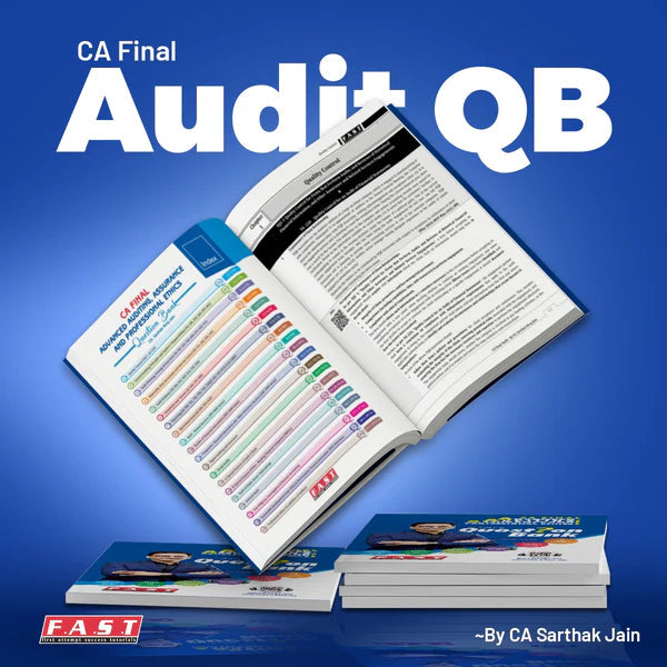 CA Final Audit Books CA Sarthak Jain FAST Education