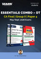 Taxmann's ESSENTIALS COMBO for CA Final | May/Sept. 2026 Exams – Group II | Paper 4 | Direct Tax Laws & International Taxation (DT) | STUDY MATERIAL & CRACKER | AY 2026-27 | 2 Books Set Taxmann