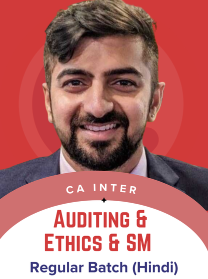 CA Inter Auditing and SM Hindi Regular Batch Combo by CA Neeraj Arora