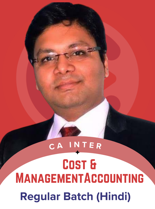 CA Inter Cost and Management Accounting Hindi Regular Batch by CA Satish Jalan