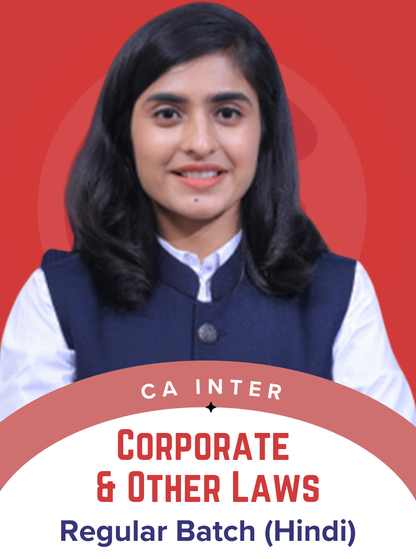 CA Inter Corporate and other law Regular Batch by CA Deepika Rathi