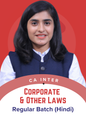 CA Inter Corporate and other law Regular Batch by CA Deepika Rathi