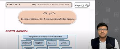 CA Inter Corporate and Other Law Hindi Regular Batch by CA Indresh Gandhi