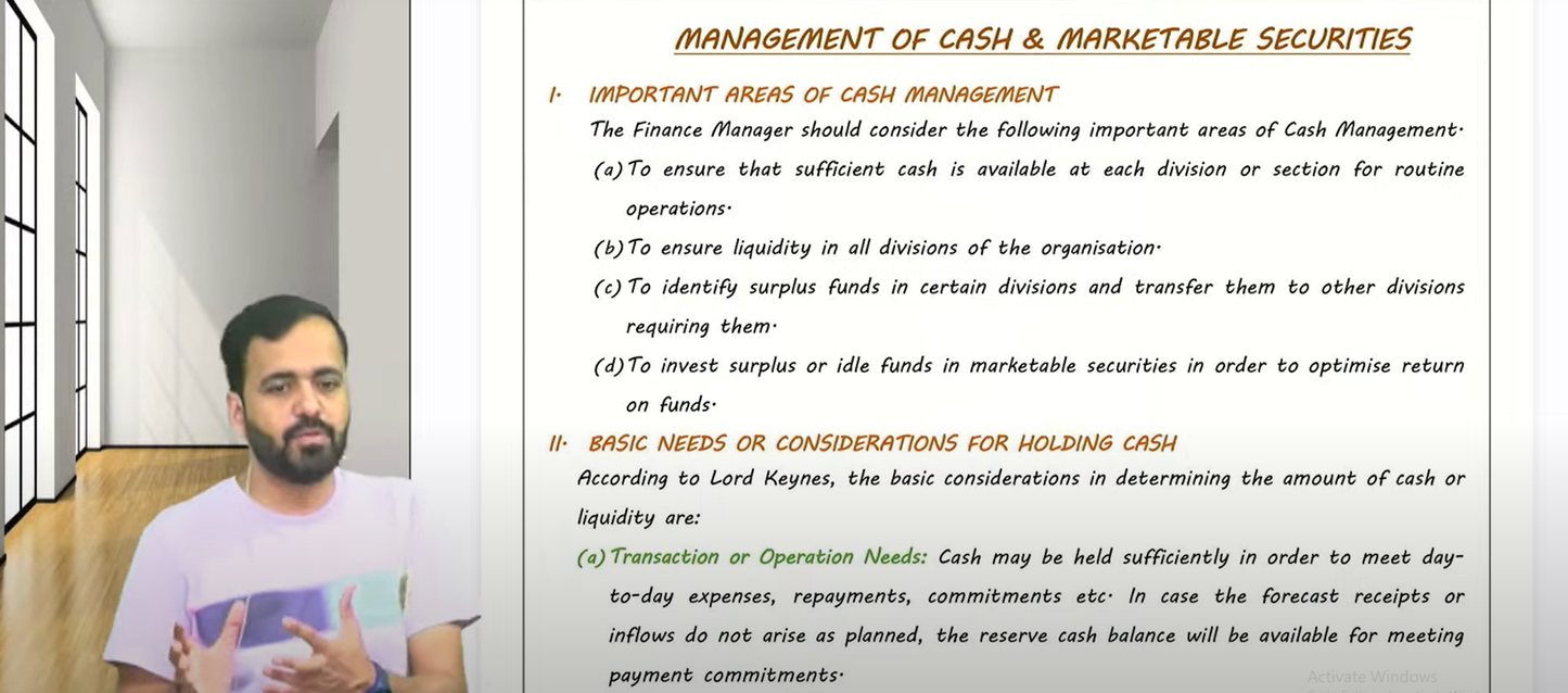 CA Inter Financial Management Hindi Regular Batch by CA Prashant Sarda