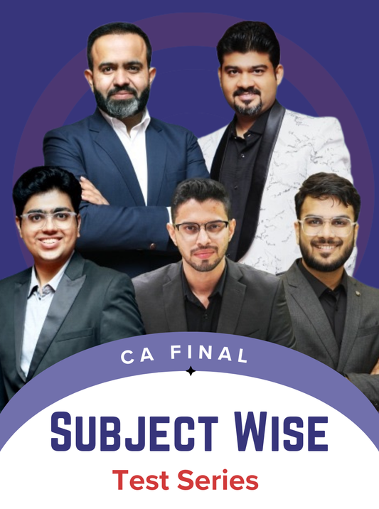 CA Final Subject Wise Prep Test 