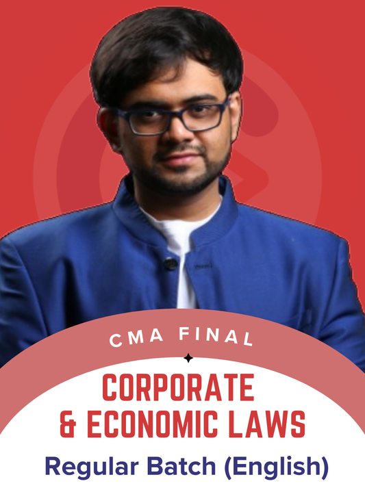 CMA Final Corporate and Economic Laws English Regular Batch by CA Punarvas Jayakumar