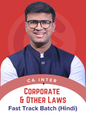 CA Inter Corporate and Other Law Hindi Fast Track Batch by CA Indresh Gandhi