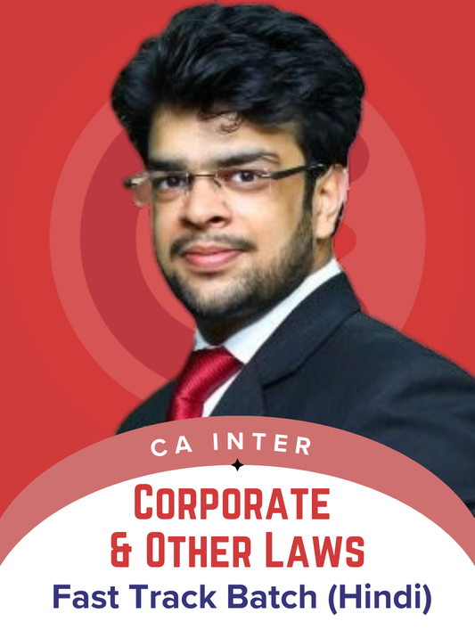 CA Inter Corporate and Other Law Hindi Fast Track Batch by CA Harsh Gupta