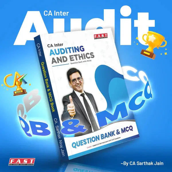 CA Inter Audit Books CA Sarthak Jain FAST Education