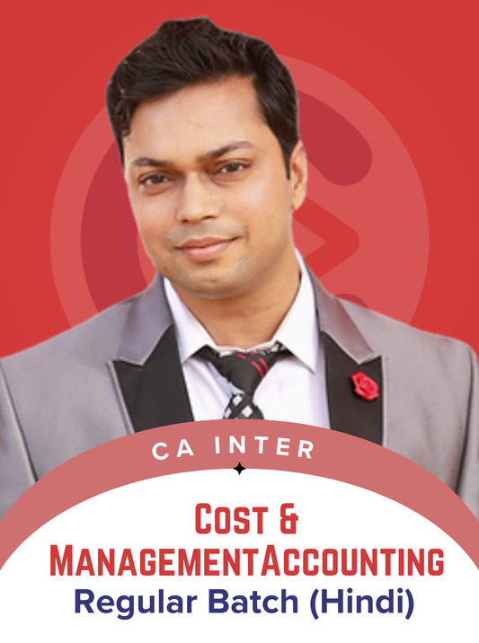 CA Inter Cost and Management Accounting Hindi Regular Batch by CA Purushottam Aggarwal