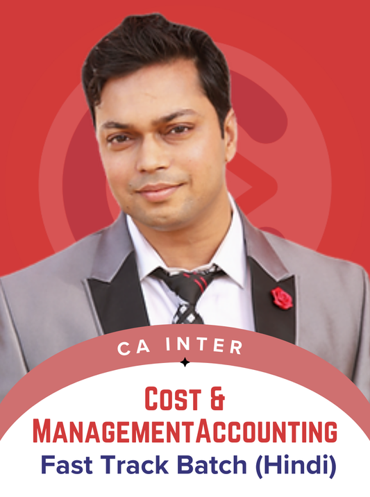 CA Inter Cost and Management Accounting Hindi Fast Track Batch by CA Purushottam Aggarwal