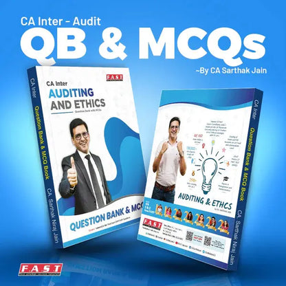CA Inter Audit Books CA Sarthak Jain FAST Education