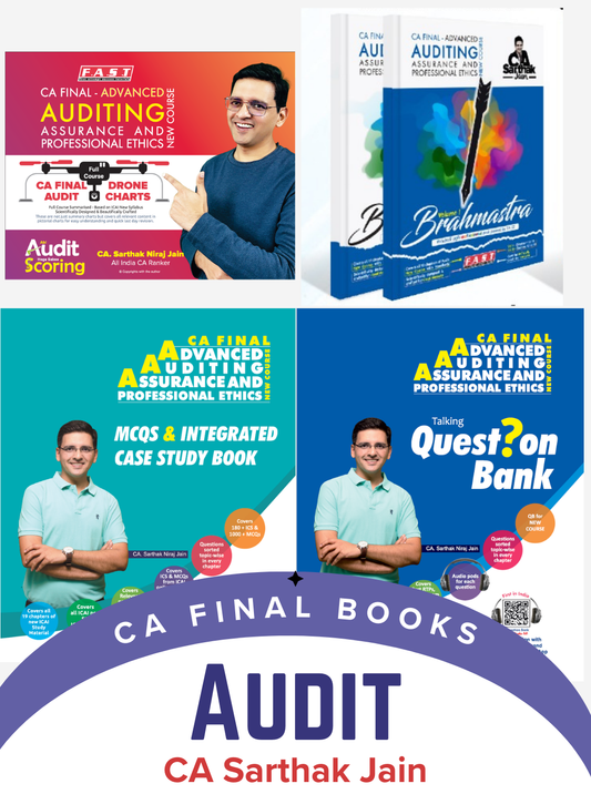 CA Final Audit Books By CA Sarthak Jain