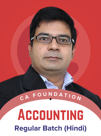 CA Foundation Accounting Hindi Regular Batch by CA CMA Santosh Kumar