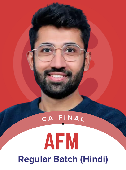 CA Final AFM Hindi Regular Batch By CA Adish Jain