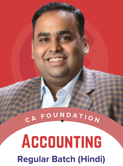 CA Foundation Accounting Hindi Regular Batch by CA Avinash Sancheti