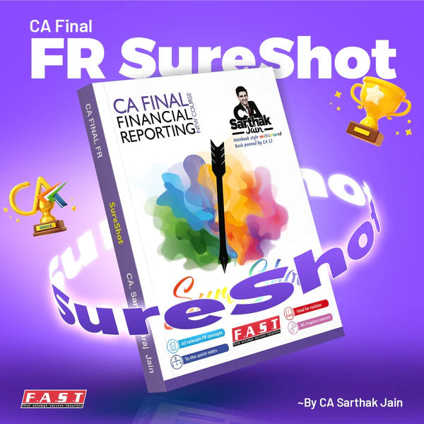 CA Final FR Books by CA Sarthak Jain FAST Education
