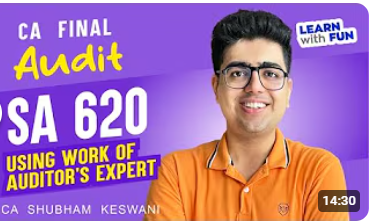 CA Final Audit English Exam Oriented Batch by CA Shubham Keswani