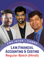 CMA Inter Combo of Law and Financial Accounting and Costing Hindi Regular Batch by CA Ranjan Periwal  CA Mayank Saraf CA Bishnu Kedia