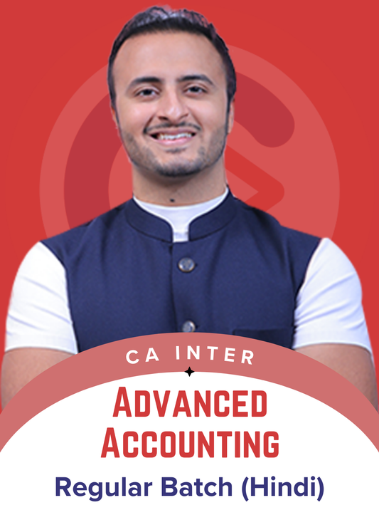 CA Inter Advanced Accounting Hindi Regular Batch by CA Tejas Suchak